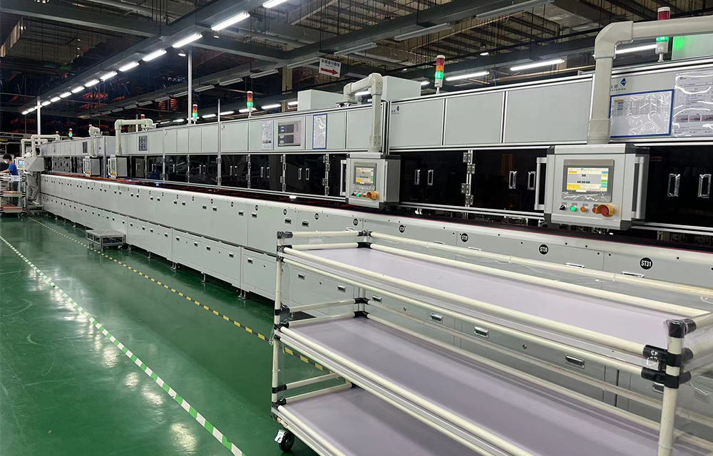 金康问界m7汽车线束生产线