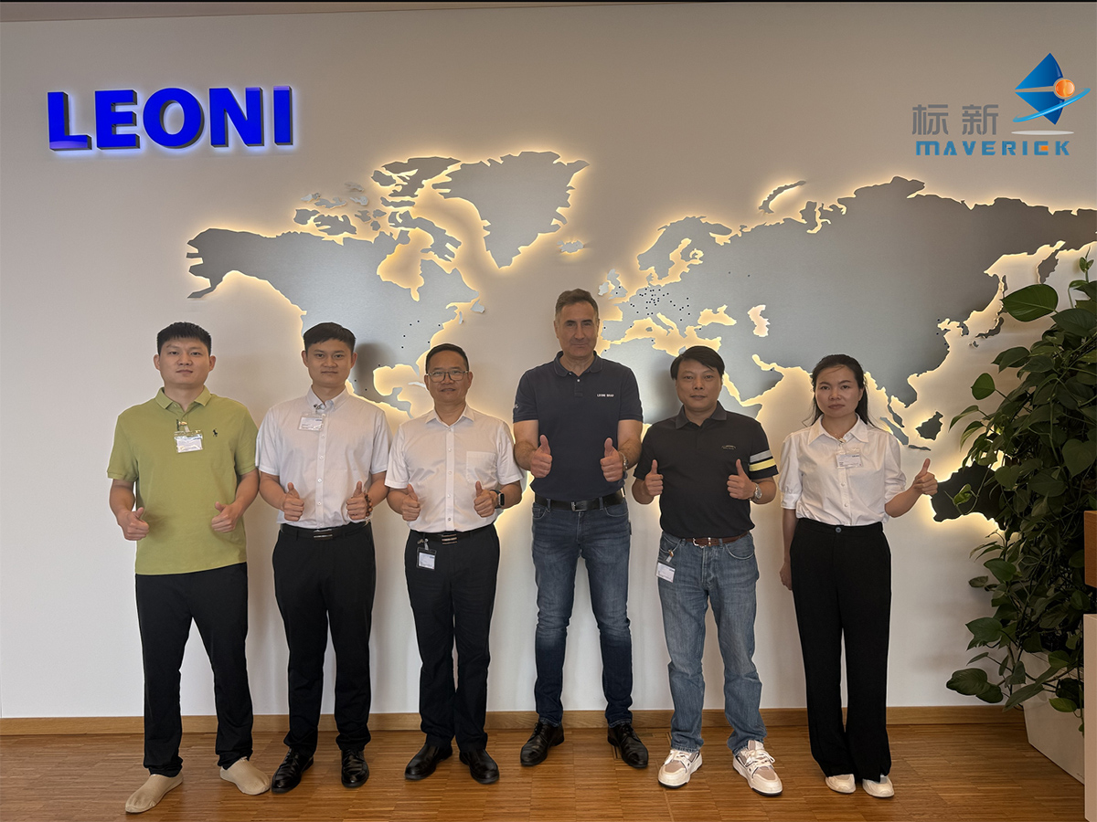 标新团队远赴德国，与莱尼达成重要合作。